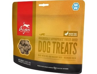 Orijen Duck Treat Dog 92 g