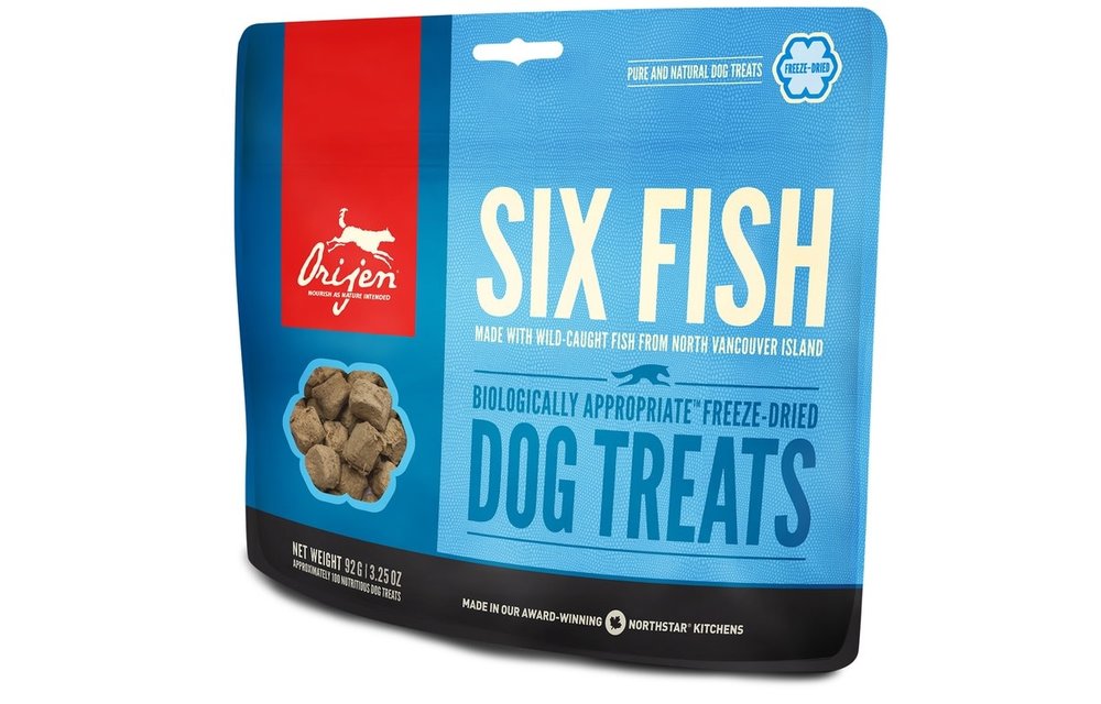 Orijen Six Fish Treats Dog 92 g