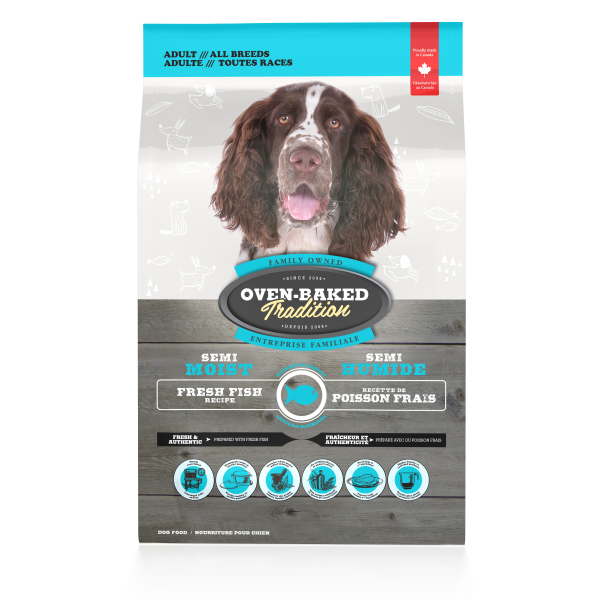 Oven-Baked Tradition Semi-Moist Fish Dog 5 lb