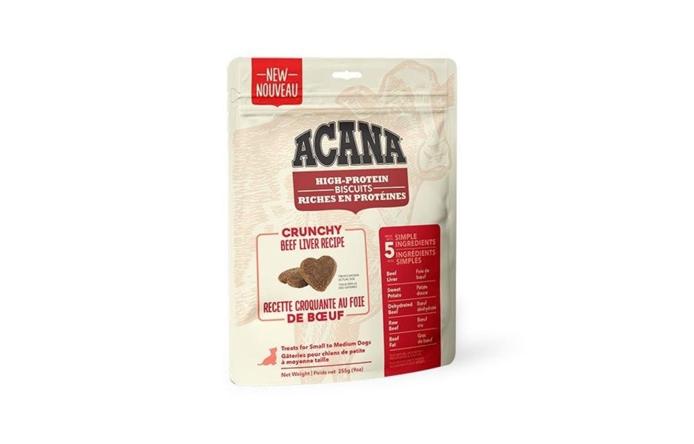 Acana Crunchy Beef Liver Recipe Large Dog 255 g
