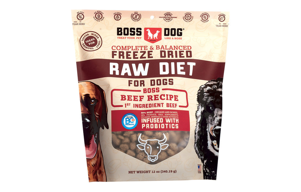 Boss Dog FD Beef Recipe Dog 340 g