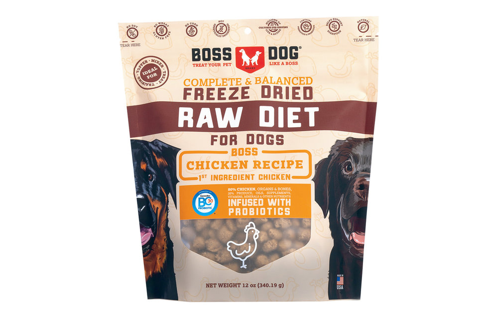 Boss Dog FD Chicken Recipe Dog 340 g