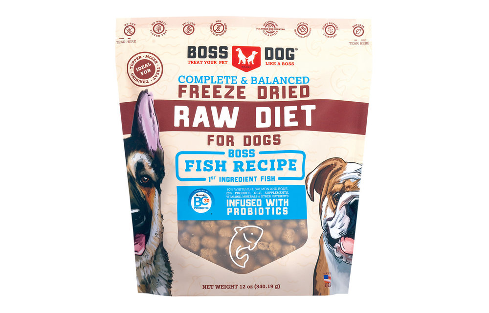 Boss Dog FD Fish Recipe Dog 340 g