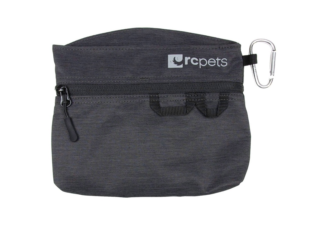RC Pets Quick Grab Treat Bag Heather Black