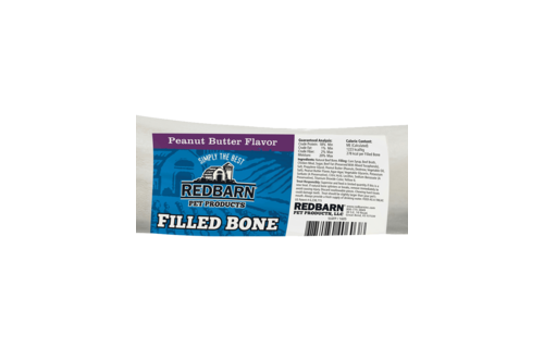 RedBarn Peanut Butter Filled Bone 5-6"