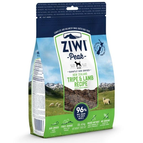 Ziwi Peak Tripe & Lamb Dog 454 g