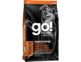 GO! Sensitivities LID GF Venison Dog 22 lb