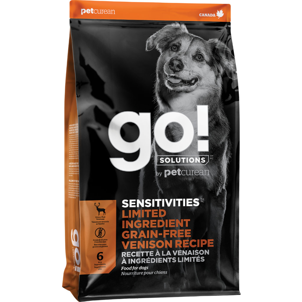 GO! Sensitivities LID GF Venison Dog 22 lb