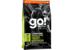 Go! Carnivore Chicken, Turkey, Duck Puppy 12 lb