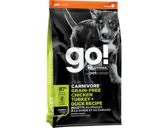 Go! Carnivore Chicken, Turkey, Duck Puppy 12 lb