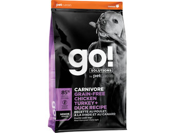 Go! Carnivore GF Chicken, Turkey, Duck Senior Dog 22 lb