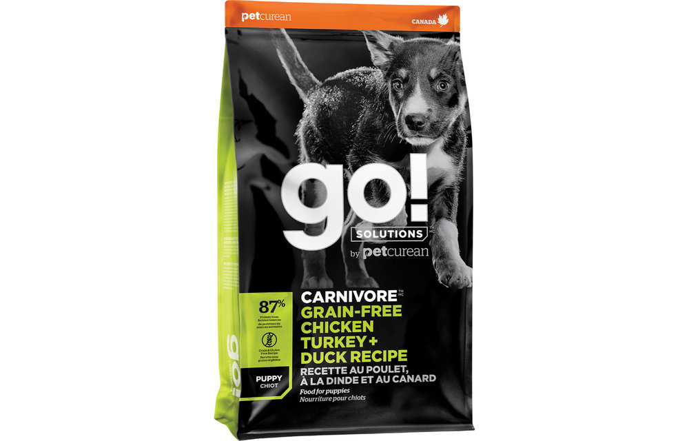 Go! Carnivore GF Chicken, Turkey, Duck Puppy 22 lb