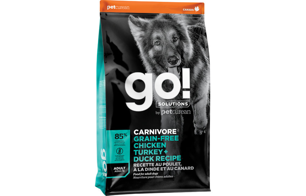Go! Carnivore GF Chicken, Turkey, Duck Adult Dog 22 lb