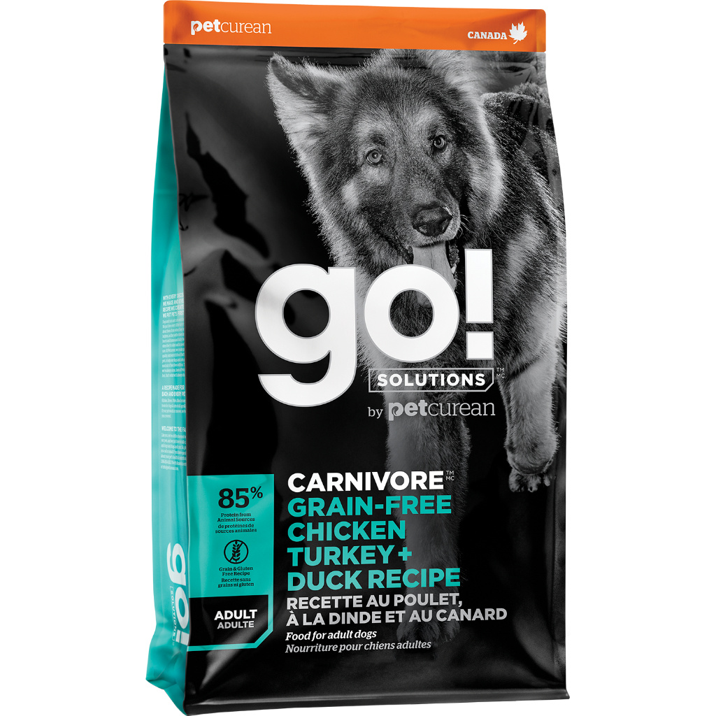 Go! Carnivore GF Chicken, Turkey, Duck Adult Dog 22 lb