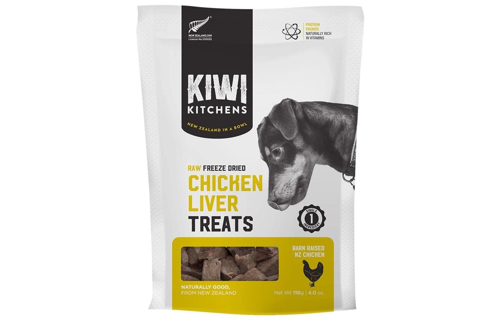 Kiwi Kitchens FD Chicken Liver Treat Dog 110 g