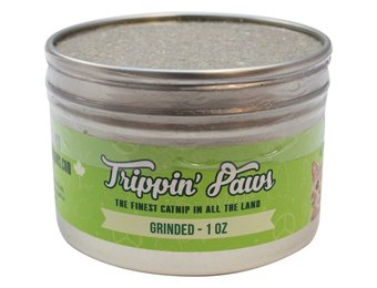 Trippin' Paws Grinded Tin Catnip 1 oz