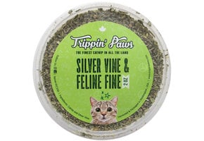 Trippin' Paws Silver Vine & Feline Fine Catnip 2 oz