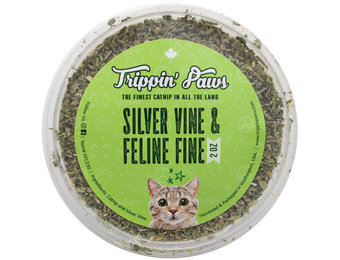 Trippin' Paws Silver Vine & Feline Fine Catnip 2 oz