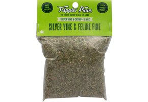 Trippin' Paws Silver Vine & Feline Fine Catnip 1/2 oz