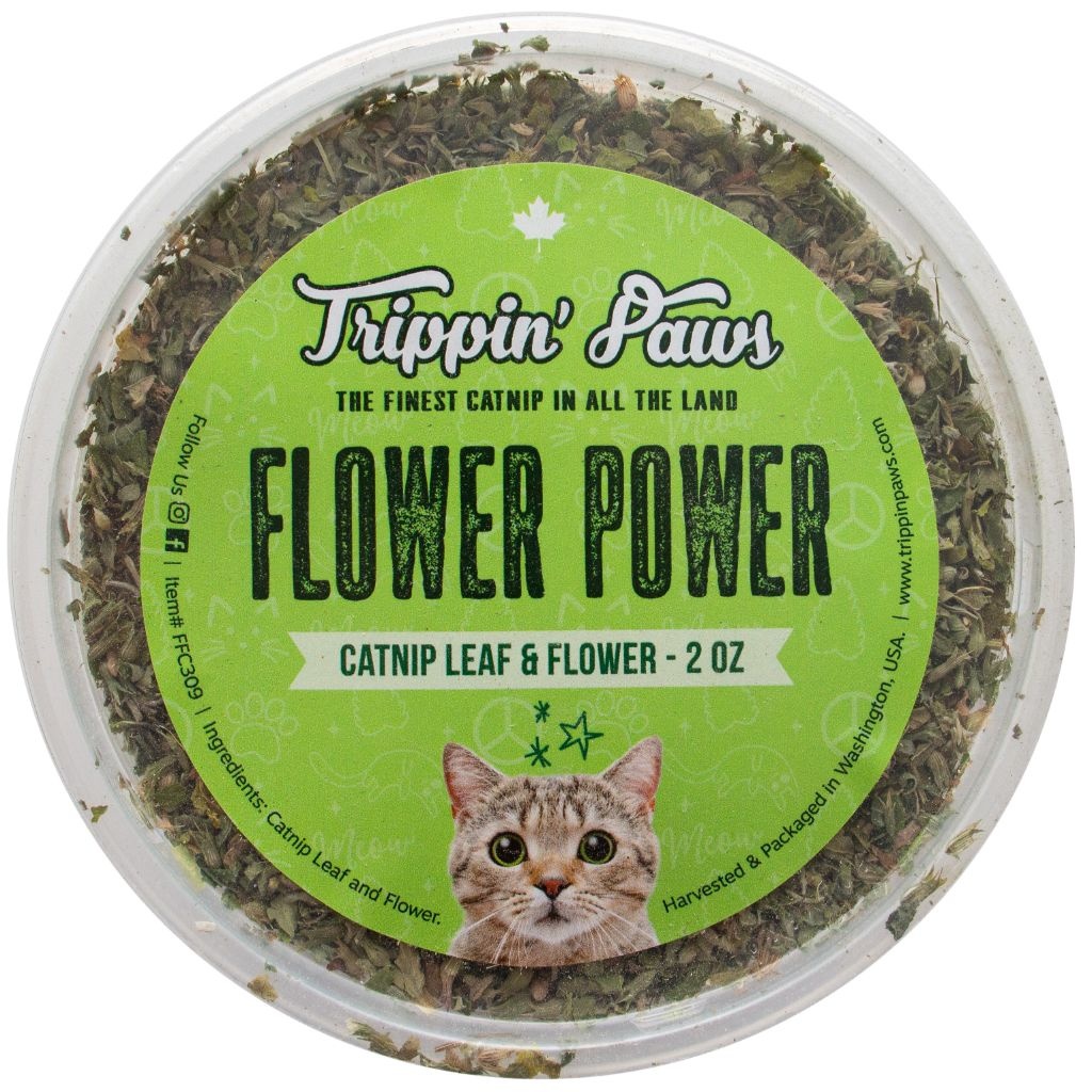 Trippin' Paws Flower Power Catnip 2 oz