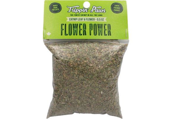 Trippin' Paws Flower Power Catnip 1/2 oz