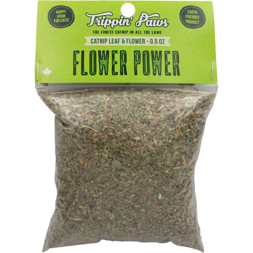 Trippin' Paws Flower Power Catnip 1/2 oz