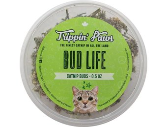 Trippin' Paws Bud Life Tub Catnip 1/2 oz
