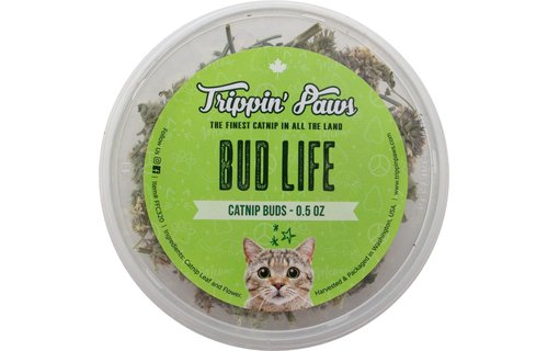 Trippin' Paws Bud Life Tub Catnip 1/2 oz