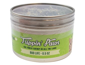 Trippin' Paws Bud Life Tin Catnip 1/2 oz