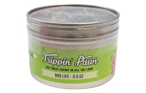 Trippin' Paws Bud Life Tin Catnip 1/2 oz