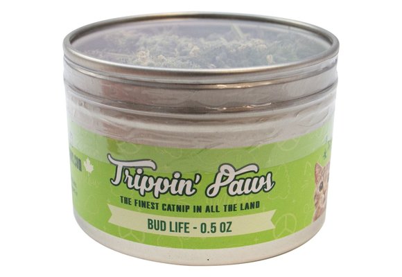 Trippin' Paws Bud Life Tin Catnip 1/2 oz