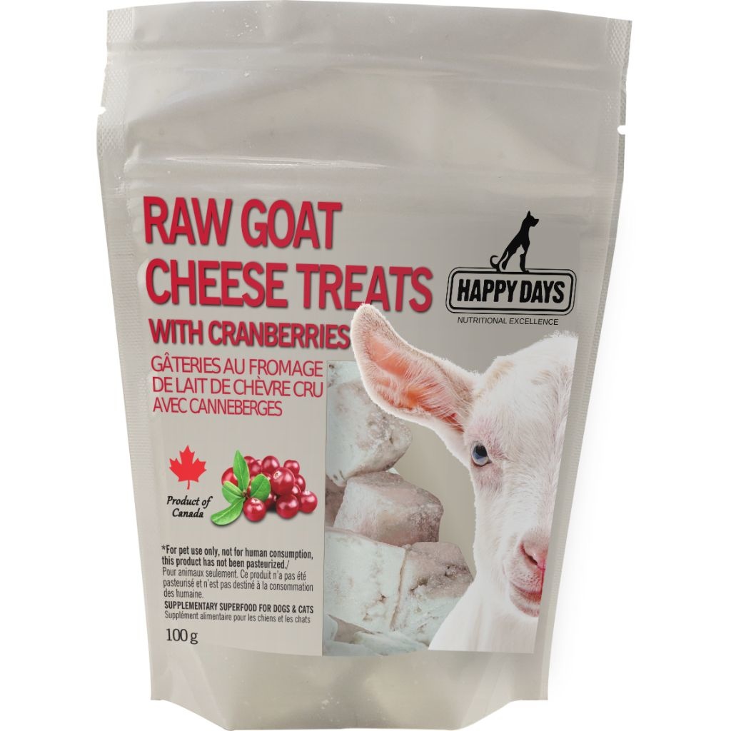 Happy Days Frozen Goat Cheese Treat Cranberry 100 g