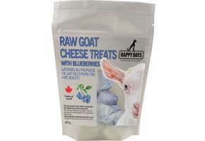 Happy Days Frozen Goat Cheese Treat Blueberry 100 g