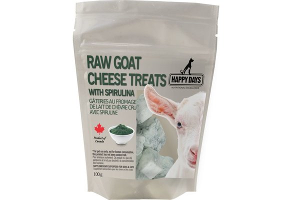 Happy Days Frozen Goat Cheese Treat Spirulina 100 g