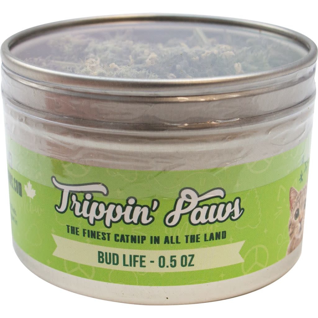 Trippin' Paws Bud Life Tin Catnip 1/2 oz