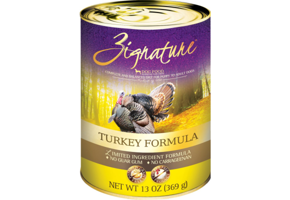Zignature LID GF Turkey Dog 13 oz