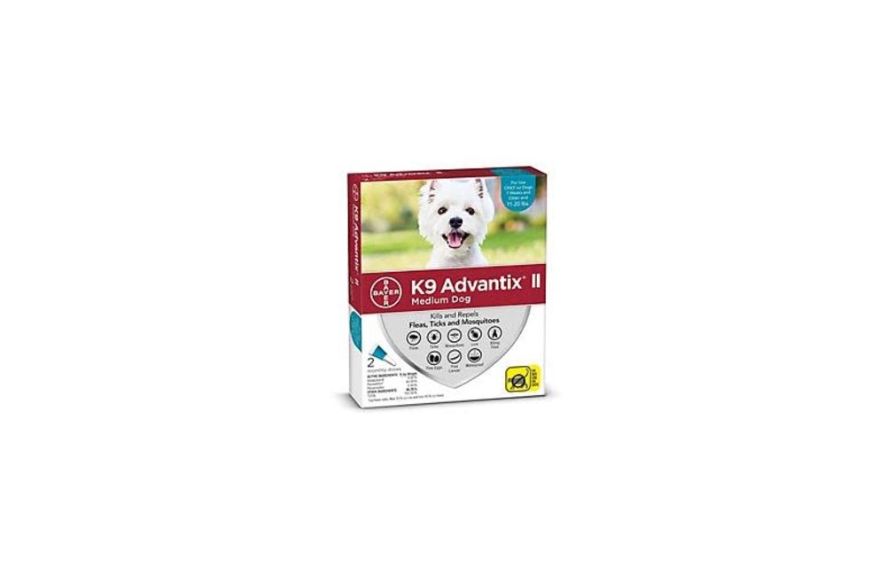 K9 Advantix II Medium Dog 4.6-11 kg 2pk