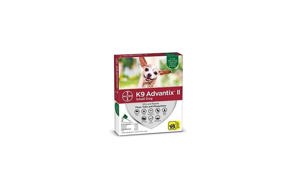 K9 Advantix II Small Dog under 4.5 kg 2pk