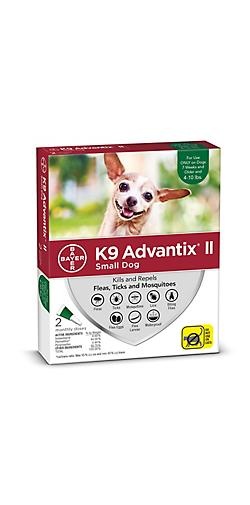 K9 Advantix II Small Dog under 4.5 kg  2pk