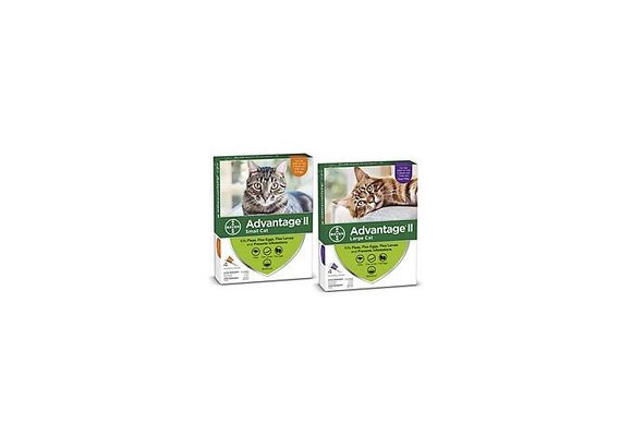 Advantage II Large Cats  over 4 kg 2pk