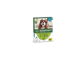 Advantage II Medium Dog  4.6-11 kg 2pk
