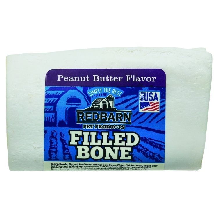 RedBarn Peanut Butter Filled Bone Sm 2-3"