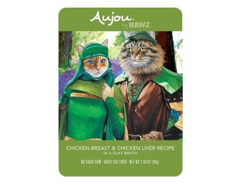 RAWZ Aujou Chicken Breast & Chicken Liver Cat 69 g