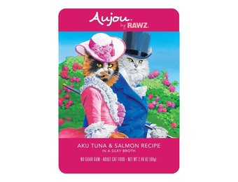 RAWZ Aujou Salmon & Tuna Pouch Cat 69 g