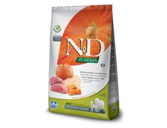 Farmina N&D Pumpkin, Wild Boar & Apple Adult Dog 12 kg