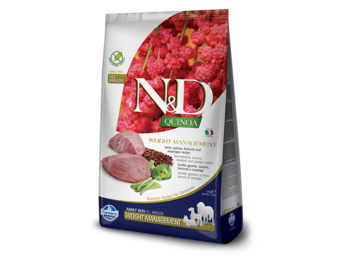 Farmina N&D Quinoa Weight Manage Lamb LID Dog 7 kg