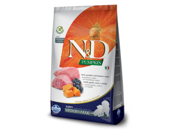 Farmina N&D Pumpkin, Lamb & Blueberry Puppy 2.5 kg