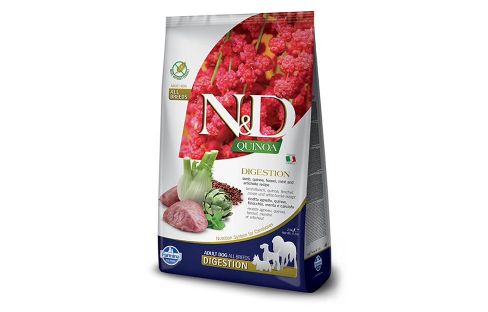 Farmina N&D Quinoa Digestion Lamb LID Dog 2.5 kg