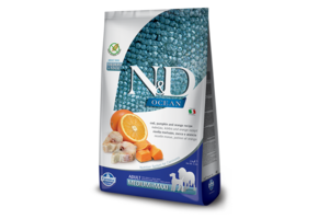 Farmina N&D Ocean Cod, Pumpkin & Orange Dog 2.5 kg