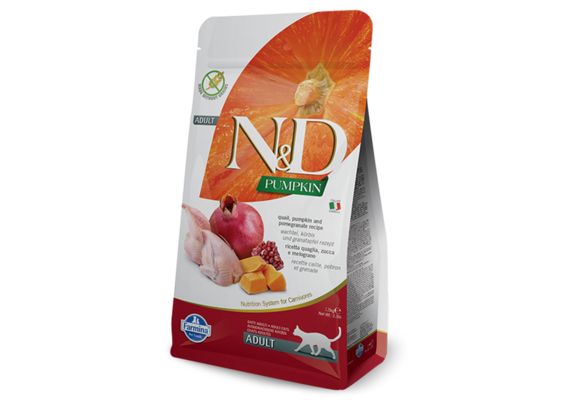 Farmina N&D Pumpkin, Quail & Pomegranate  Cat 1.5 kg